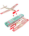 Rex London Aeroplanino in Legno - Fallo volare con l'elastico! Giochi da Spiaggia