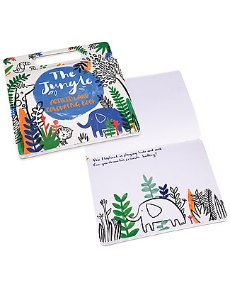Rex London Album da Colorare, Animali della Giungla - Ottima Idea Regalo! Disegnare e Colorare