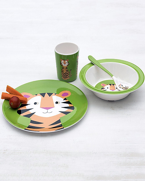 Rex London Bicchiere Bimbi, Tigre - Senza BPA, PVC, ftalati e piombo! Bicchieri