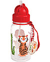 Rex London Borraccia 500 ml, Colourful Creatures - Senza BPA! Borracce non Termiche