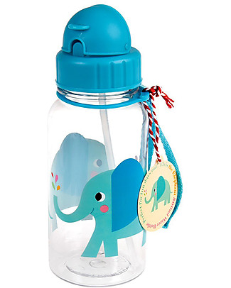 Rex London Borraccia 500 ml, Elvis the Elephant - Senza BPA! Borracce senza BPA