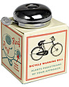 Rex London Campanello da Bici Classico, Argento Accessori Biciclette