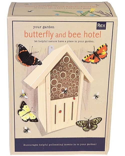 Rex London Casetta delle Api e delle Farfalle - Gioca e preserva l'ecosistema Giochi da Giardinaggio