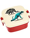 Rex London Contenitore Porta Merenda, Dinosauri  9x7x3.9 cm - Privo di BPA! Contenitori Termici
