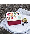 Rex London Contenitore Porta Pranzo, Creature Colorate 14x15x7 cm - Senza BPA! Contenitori Termici