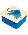 Rex London Contenitore Porta Pranzo, Elvis the Elephant - Senza BPA! Contenitori Termici