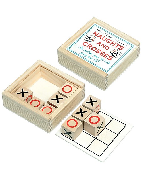 Rex London Gioco del Filetto in Scatola di Legno - Ottima idea regalo! Giochi di una Volta