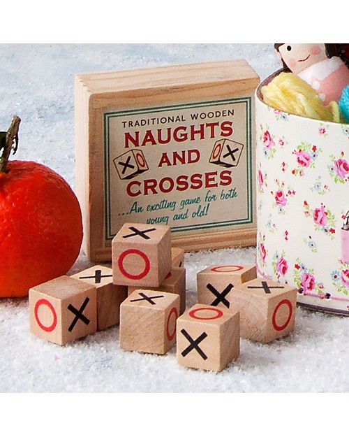 Rex London Gioco del Filetto in Scatola di Legno - Ottima idea regalo! Giochi di una Volta