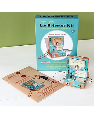 Rex London Kit Fai da Te Macchina della Verità - Scopri i bugiardi e impara i principi dell'elettricità Giochi STEM