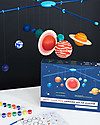 Rex London Kit Fai da Te Sistema Solare da Colorare ed Appendere - Scopri i Pianeti! Far finta di