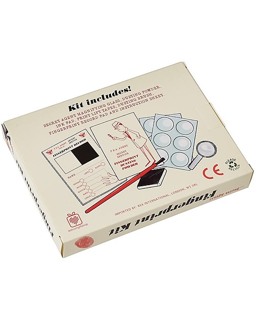 Rex London Kit Rilevazione Impronte Digitali Far finta di
