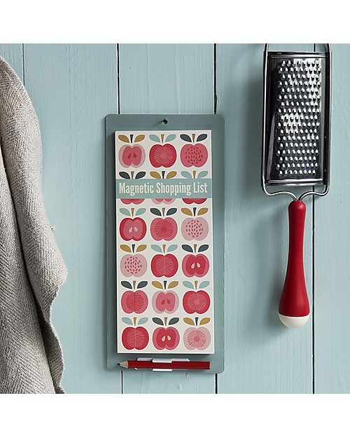 Rex London Lista della Spesa Magnetica, Mela Vintage Accessori Cucina