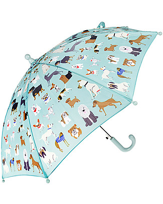 Rex London Ombrello per Bambini - Cagnolini Best in Show - Sicuro e Resistente! Ombrelli e Calosce