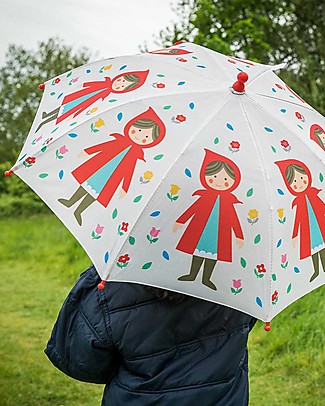 Rex London Ombrello per Bambini - Cappuccetto Rosso - Sicuro e Resistente! Ombrelli