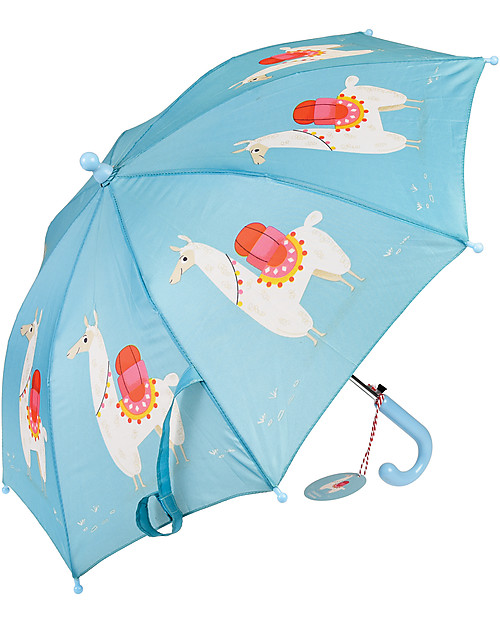 Rex London Ombrello per Bambini, Dolly Lama - Sicuro e Resistente! Ombrelli