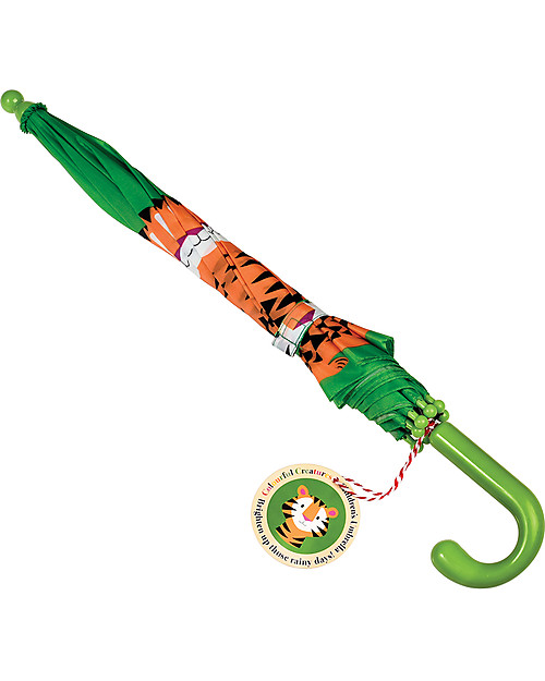 Rex London Ombrello per Bambini, Tigre Ombrelli