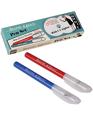 Rex London Penne Agente Segreto, Set di 2 Giochi STEM