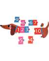 Rex London Puzzle da Pavimento - Bassotto - 16 Pezzi - in Legno Puzzle