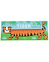 Rex London Righello in Legno 15 cm, Tigre - Ottima idea regalo per la scuola! Disegnare e Colorare