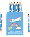 Rex London Set 10 Matite da Colorare, Magico Unicorno Disegnare e Colorare