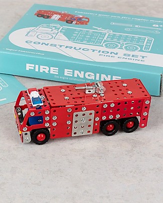 Rex London Set da Costruzione - Camion dei Pompieri - Istruzioni incluse Giochi STEM
