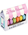 Rex London Set di 6 Gomme Profumate Macaron - Ottima idea regalo per la scuola! Disegnare e Colorare