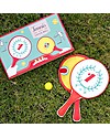 Rex London Set Gioco 2 in 1 Tennis e Catch Ball - Ispirazione retrò per un dinamico divertimento! Giochi da Esterno_