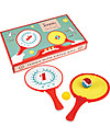 Rex London Set Gioco 2 in 1 Tennis e Catch Ball - Ispirazione retrò per un dinamico divertimento! Giochi da Esterno_
