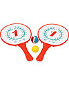 Rex London Set Gioco 2 in 1 Tennis e Catch Ball - Ispirazione retrò per un dinamico divertimento! Giochi da Esterno_
