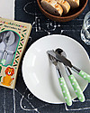 Rex London Set Posate Bimbi Colourful Creatures - Forchetta, cucchiaio e coltello Posate