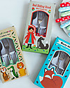 Rex London Set Posate Bimbi Colourful Creatures - Forchetta, cucchiaio e coltello Posate
