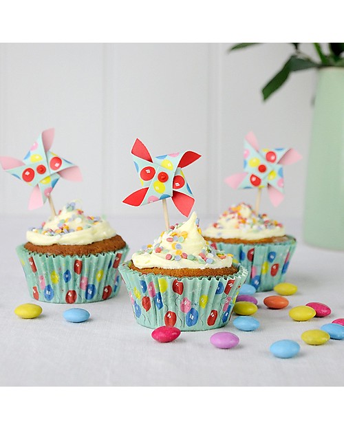 Rex London Set Stampini da Cupcake e Decorazioni Torta, Carnevale Accessori Cucina