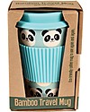 Rex London Tazza da Viaggio in Bambù 400 ml, Miko il Panda - Originale ed  Eco-Friendly bambino