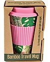 Rex London Tazza da Viaggio in Bambù 400 ml, Tropical palm - Originale ed Eco-friendly Tazze