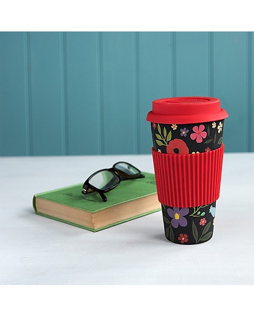 Rex London Tazza da Viaggio in Bambù, Midnight Garden Tazze