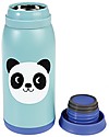 Rex London Thermos per Bambini 350 ml, Miko il Panda - Acciaio inox Borracce Termiche