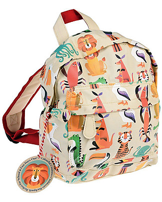 Rex London Zainetto Bimbi 28 x 21 x 10 cm, Colourful Creatures - Perfetto per l’asilo! Zaini Asilo