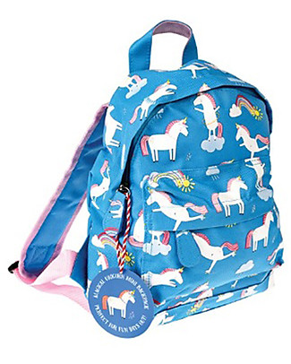 Rex London Zainetto Bimbi 28 x 21 x 10 cm, Unicorno - Perfetto per l’asilo! Zainetti