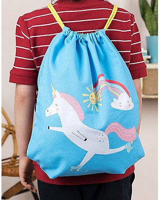 Rex London Zainetto Morbido 37 x 31 cm, Magico Unicorno - Perfetto per l’asilo! Zainetti