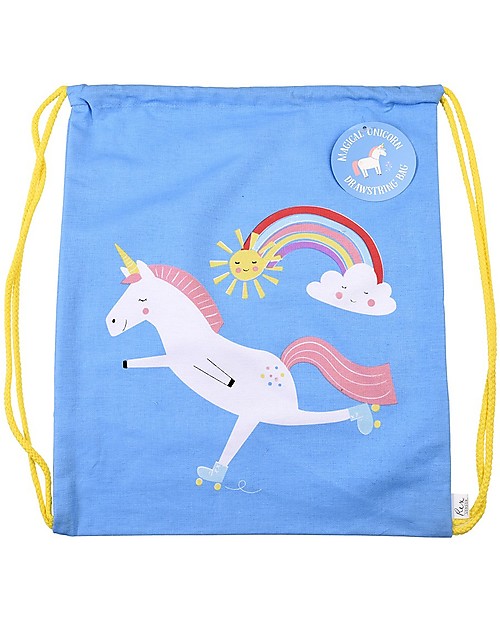 Rex London Zainetto Morbido 37 x 31 cm, Magico Unicorno - Perfetto per l’asilo! Zaini Asilo