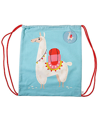 Rex London Zainetto Morbido 38 x 34 cm, Lama Dolly - Perfetto per l’asilo! Zainetti