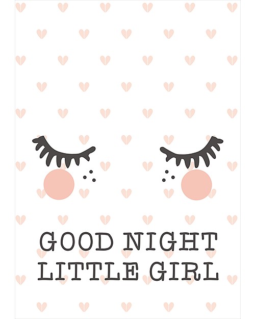 Rose in April Poster per la Cameretta - Frase della Buonanotte Mensole