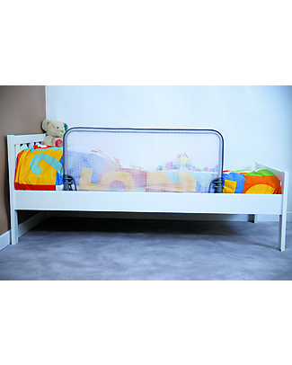 Safety 1st Barriera Letto Standard Reclinabile - 90 cm - Blocco automatico! Cancelletti di Sicurezza