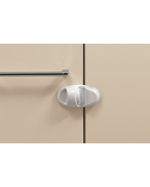 Safety 1st Blocca Ante Adesivo, Bianco Accessori Sicurezza