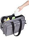 Safety 1st Borsa Cambio e Lettino da Viaggio 3in1 Nap to Go - Grigio Borse Cambio