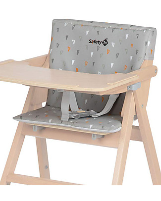 Safety 1st Cuscino Comfort per Seggiolone Nordik, Grigio Seggioloni