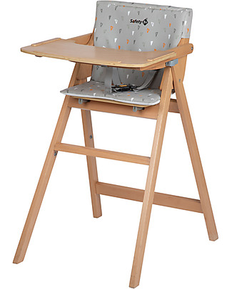 Safety 1st Cuscino Comfort per Seggiolone Nordik, Grigio Seggioloni