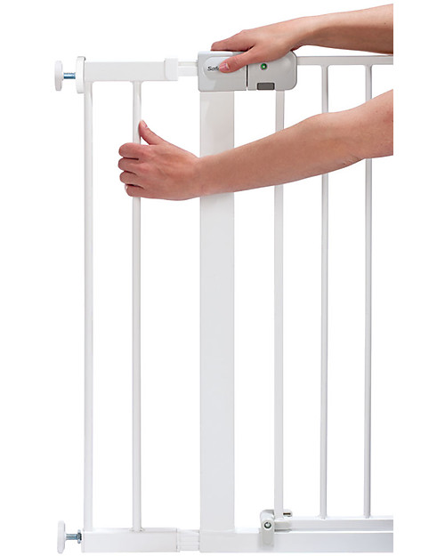 Safety 1st Estensione 14 cm per Cancelletto a Pressione Easy Close in Metallo - Bianco Cancelletti di Sicurezza