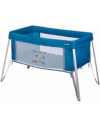 Safety 1st Lettino da Viaggio Evolutivo Globe Dreamer, Happy Day - Dalla Nascita a 3 Anni! Lettini da Viaggio