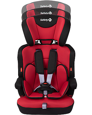 Safety 1st OUTLET Seggiolino Auto Ever Safe + Gruppo 1/2/3, Rosso - 9-36 kg - Pezzo di Showroom Seggiolini Auto Bimbi Piccoli